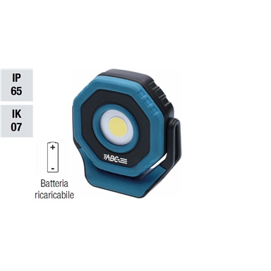 ABC Lampada Led da lavoro Lightwork S ricaricabile 100/700 lumen