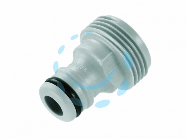 Rompigetto universale biflex in plastica, con adattatore maschio-femmina