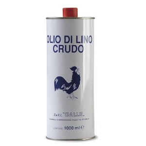 Gallo Olio di lino crudo da 1000 ml Art. 44622 - Il Ferramenta